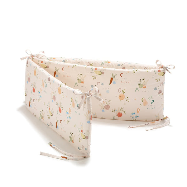 Bed Bumper Cotton ABC FRUITS