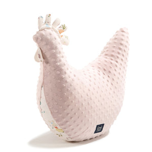 Grandma Dana's Hen Pillow Minky ABC FRUITS