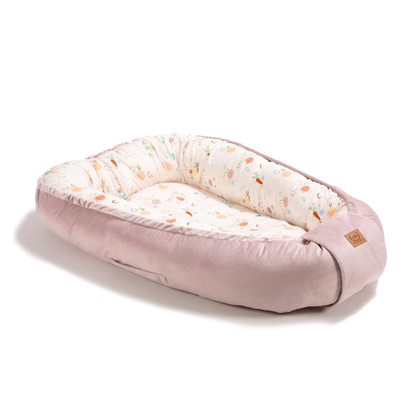 Baby Best Nest Velvet ABC FRUITS (M - 110 x 70 cm)