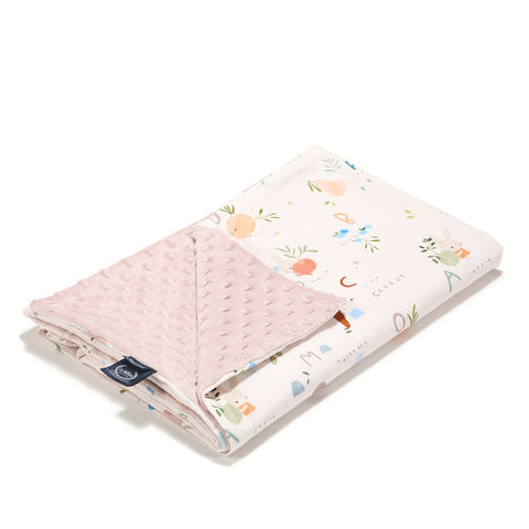 Minky Light Blanket ABC FRUITS (L - 110 x 140cm)