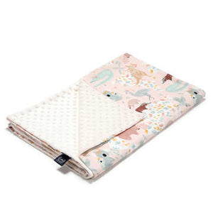 Minky Light Blanket DUNDEE & FRIENDS PINK (L - 110 x 140 cm)