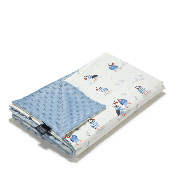 Minky Light Blanket PUFFIN (L - 110 x 140 cm)