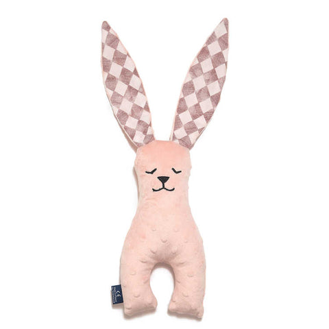 TOY BUNNY 23 CM- POWDER PINK - PRINCESS CHESSBOARD