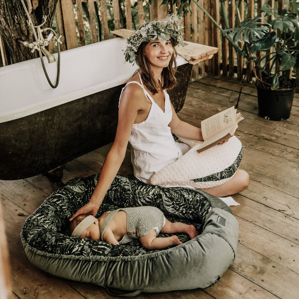 VELVET COLLECTION - BEST NEST - CAMP CROSS - POWDER BLUE