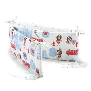 BED BUMPER - BRAVEHEART LION BLUE & BRAVEHEART LION NAVY