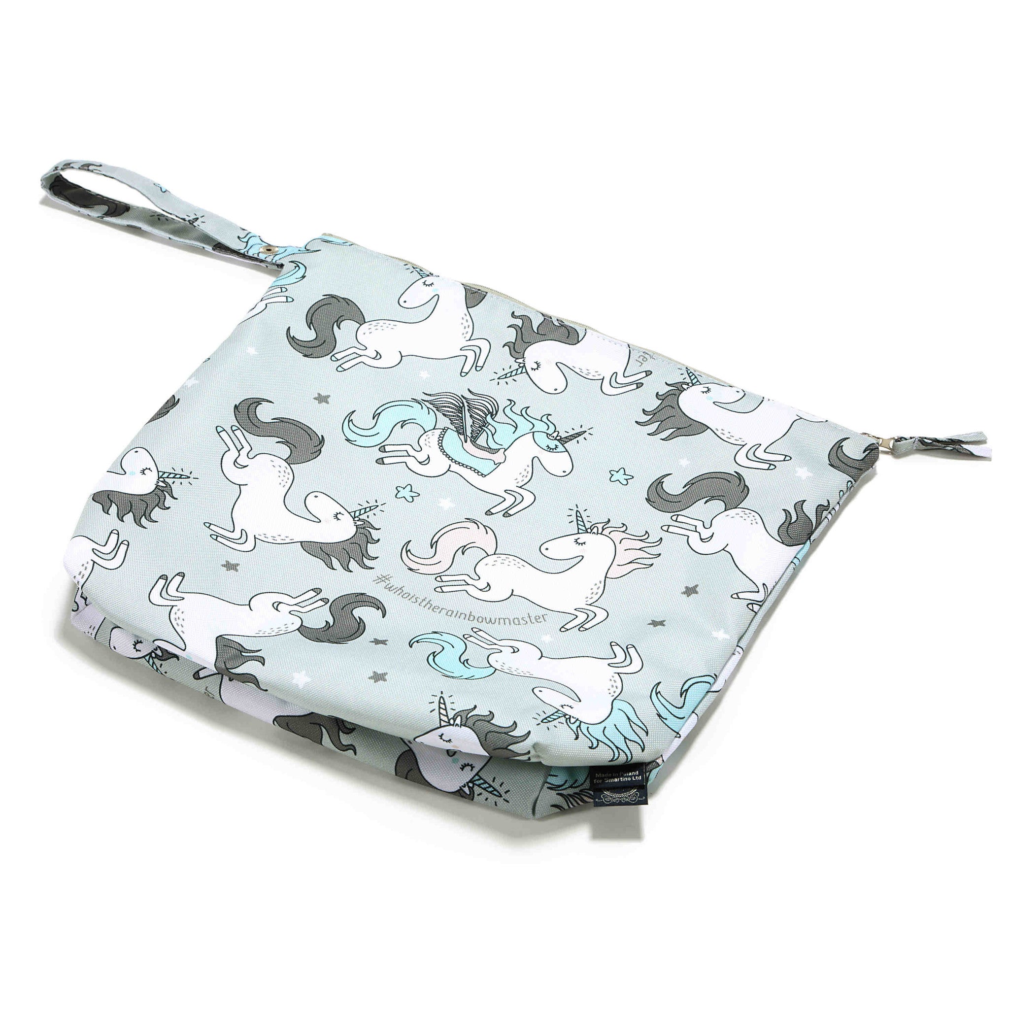 WATERPROOF TRAVEL BAG XL - UNICORN RAINBOW KNIGHT