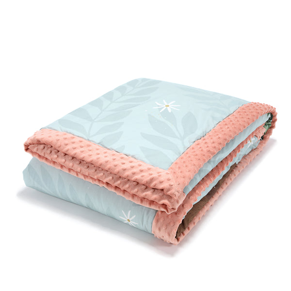 ADULT BLANKET 140 x 200 cm  - PONY IS MY LOVE - PAPAYA