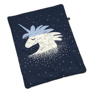 MEDIUM BLANKET - UNIVERSE OF UNICORN - ECRU
