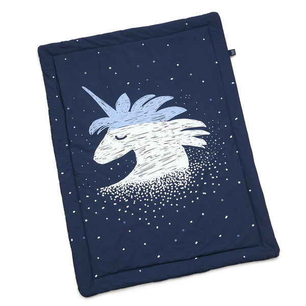 BEDDING SET WITH FILLING TODDLER "L" - UNIVERSE OF UNICORN & UNIVERSE