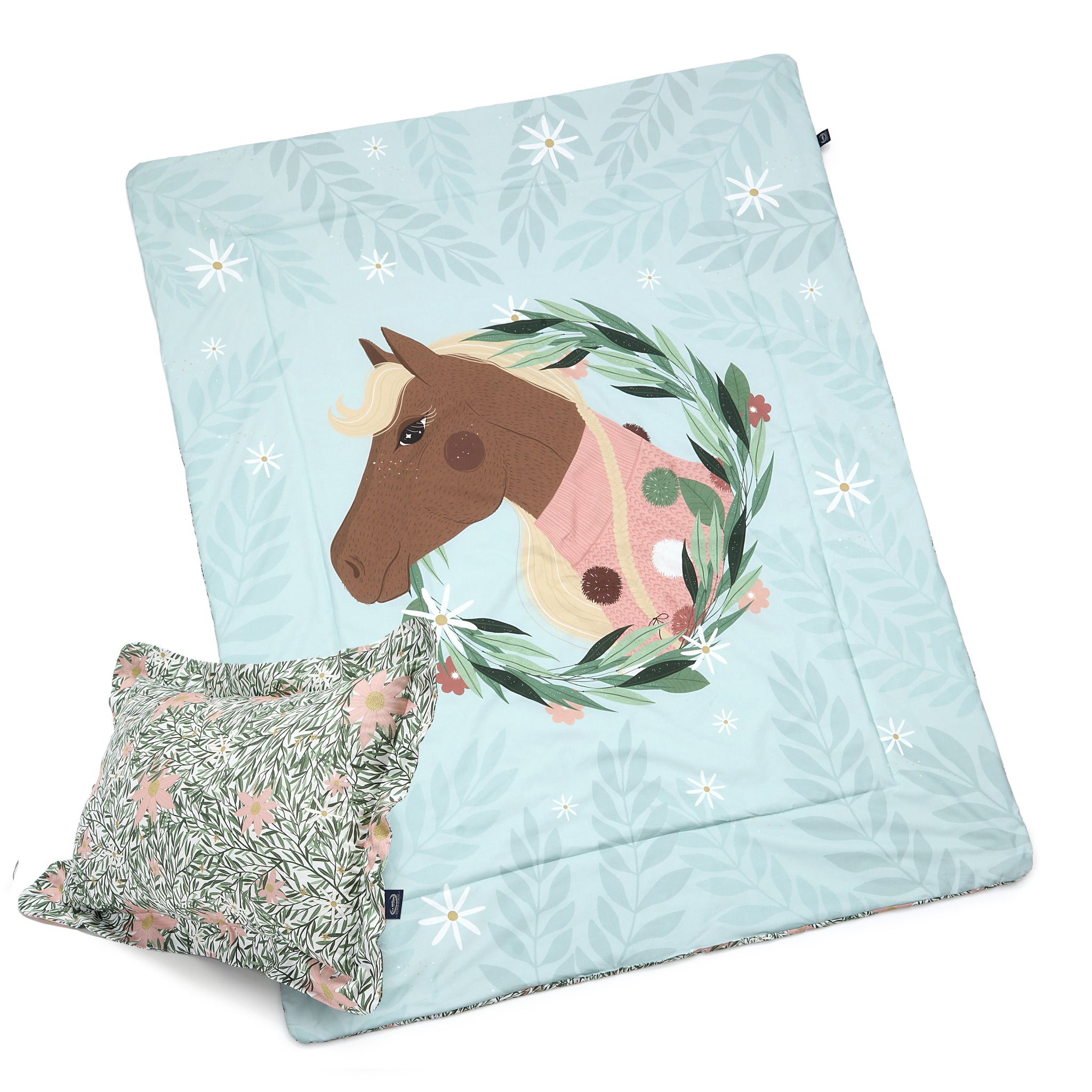 BEDDING SET WITH FILLING ADULT "XL" - PONY IS MY LOVE & PONY MEADOW