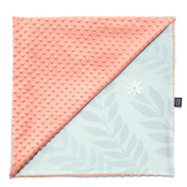 TODDLER LIGHT BLANKET - PONY IS MY LOVE - PAPAYA