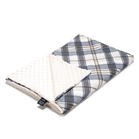 TODDLER LIGHT BLANKET - COLLEGE CAMP - ECRU