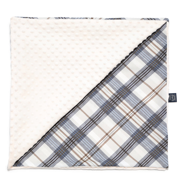 TODDLER LIGHT BLANKET - COLLEGE CAMP - ECRU