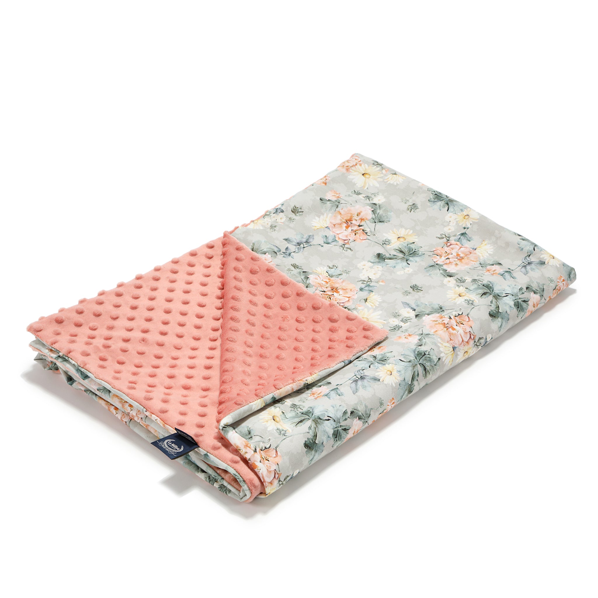 TODDLER LIGHT BLANKET BLOOMING BOUTIQUE PAPAYA lamillou.ca