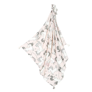 BAMBOO SWADDLE FRINGE - KING SIZE - UNICORN SUGAR BEBE