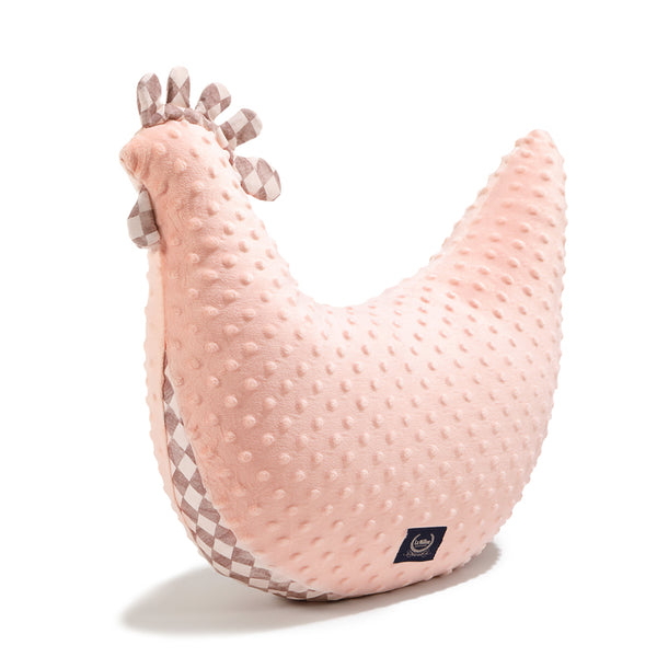 GRANDMA DANA'S HEN- PRINCESS CHESSBOARD - POWDER PINK