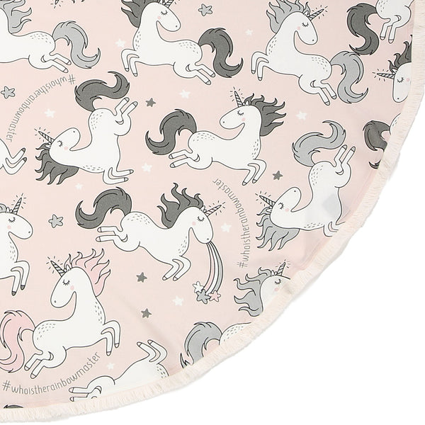 BAMBOO ROUND SWADDLE - KING SIZE - UNICORN SUGAR BEBE
