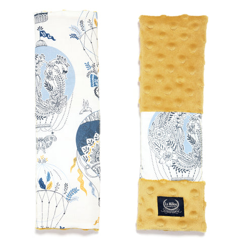 SEATBELT COVER - CAPPADOCIA SKY - HONEY
