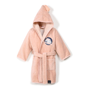 BATHROBE BAMBOO SOFT - POWDER PINK - UNIVERSE OF UNICORN PINK - LARGE