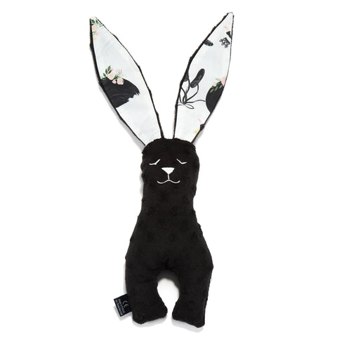 TOY BUNNY 23 CM - BLACK - MOONLIGHT SWAN